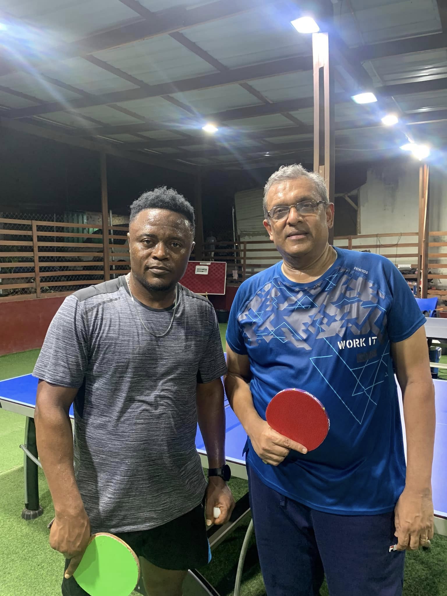 Coach Smartte working with student athlete