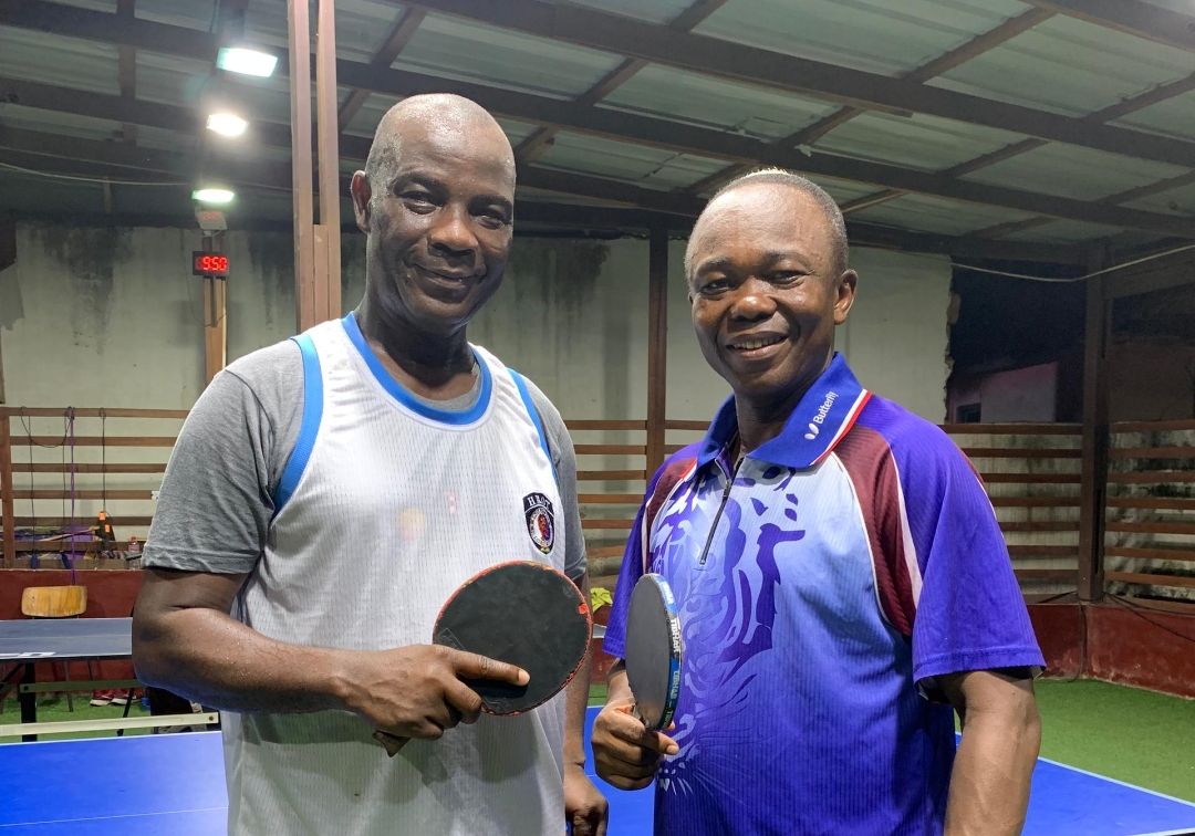 Table tennis championship training
