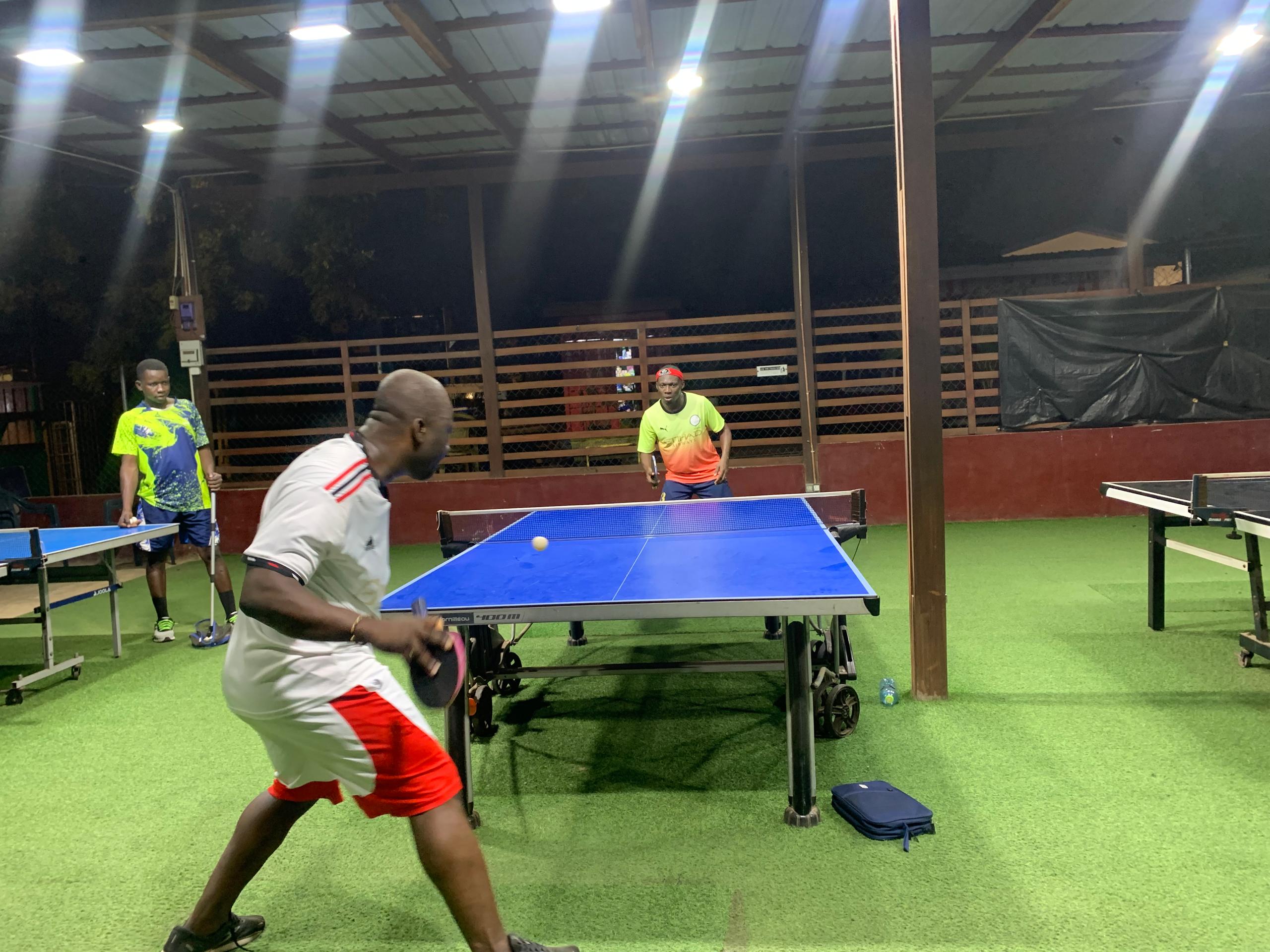 Group table tennis training program